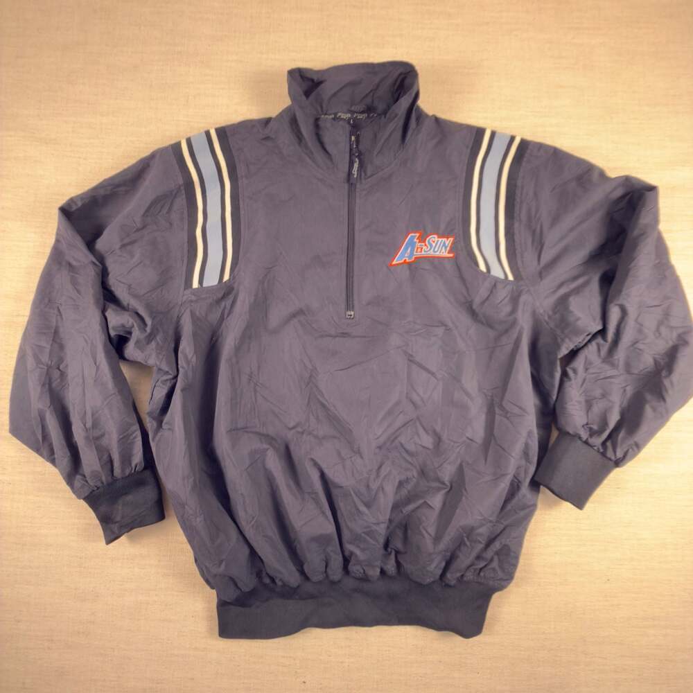 Honig's Whistle Stop A-Sun Quarter Zip Pullover Jacket Size Large